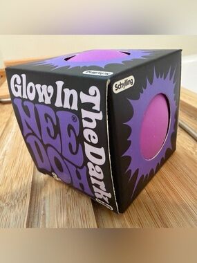 Schylling Glow in the Dark Needoh- Purple